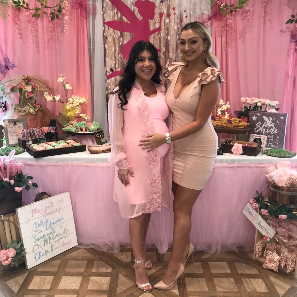Pink dress